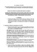 Sacerdoti Dissenting Opinion