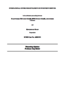 Dissenting Opinion of Professor Kaj Hober
